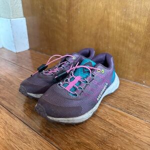 MERREL kids Purple and Teal Outdoor Shoes